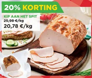 Aanbieding: KIP AAN HET SPIT