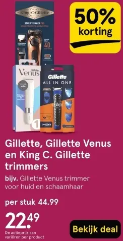 Aanbieding: Trimmers