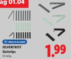 Aanbieding: Sluitclips