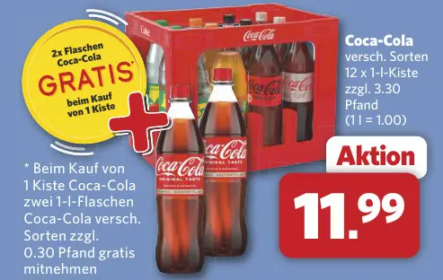 Aanbieding: Coca-Cola