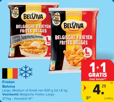 Promotie: Frieten