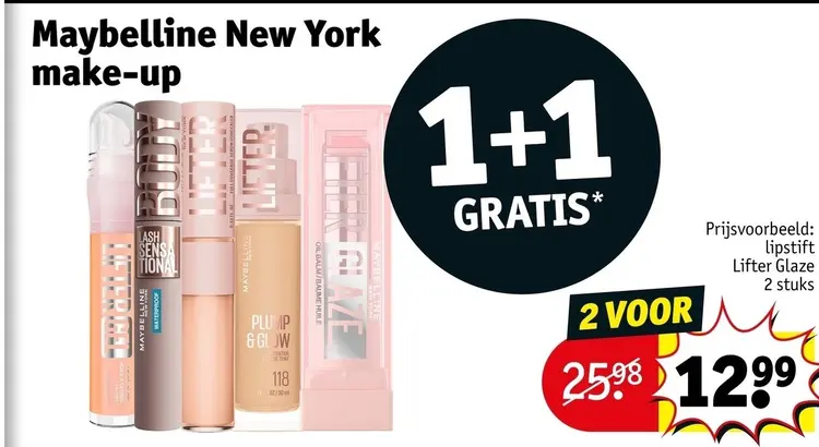 Aanbieding: Maybelline New York make-up