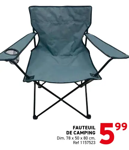 Offre: Fauteuil de camping