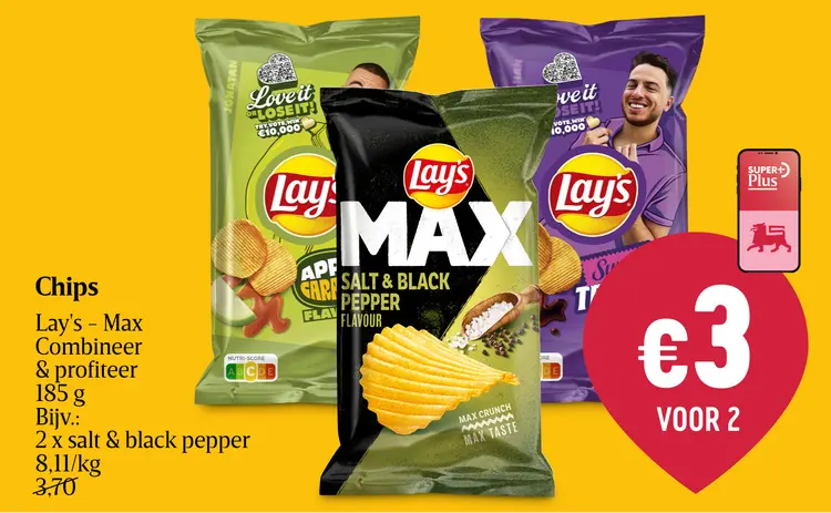 Promotie: Chips Lay's - Max