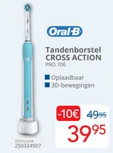 Promotie: Tandenborstel CROSS ACTION PRO 700