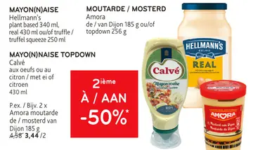 Offre: Mayo(n)aise (topdown) / moutarde