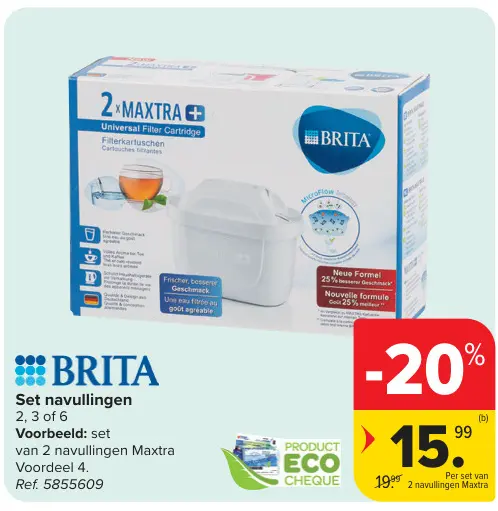 Promotie: Set navullingen