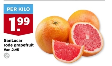 Aanbieding: SanLucar rode grapefruit