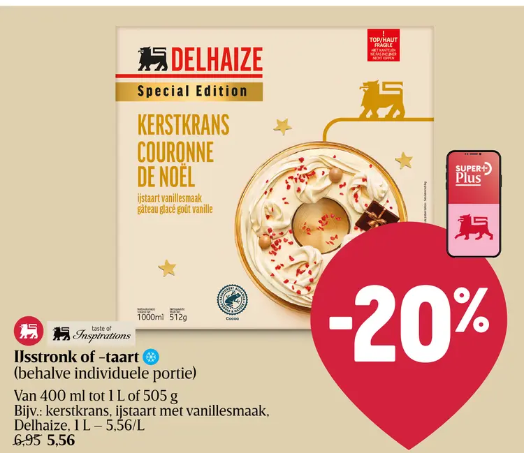 Promotie: IJsstronk of -taart