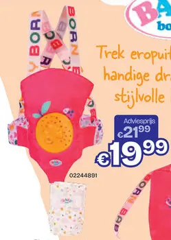 Aanbieding: Draagzak hart-aan-hart Pinplay