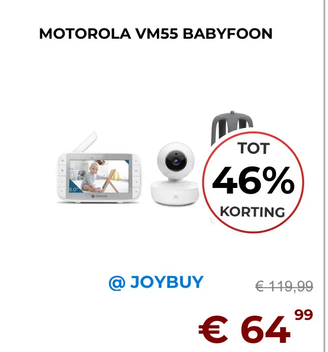 Aanbieding: VM55 babyfoon