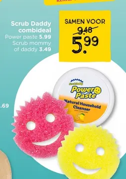 Aanbieding: Scrub Daddy combideal