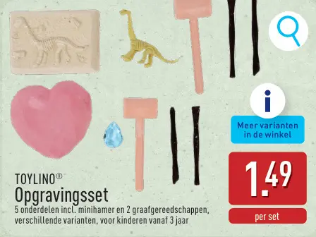 Promotie: Opgravingsset