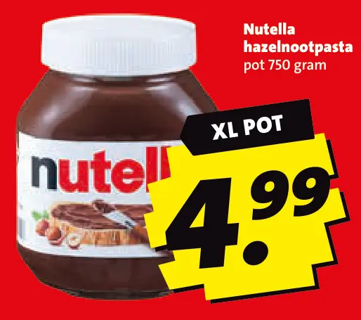 Aanbieding: Hazelnootpasta