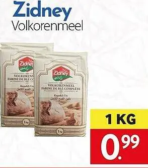 Aanbieding: Volkorenmeel