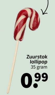 Aanbieding: Zuurstok lollipop