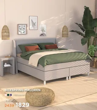 Aanbieding: Boxspring maloren