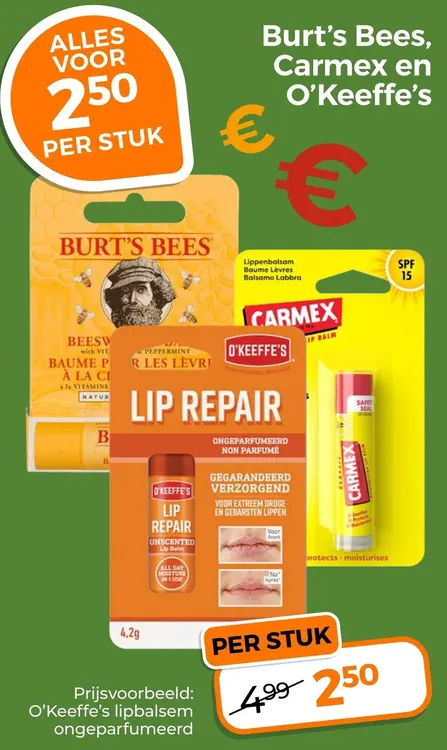 Aanbieding: Lipbalsem