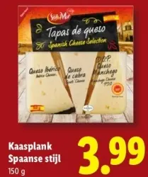 Aanbieding: Kaasplank Spaanse stijl
