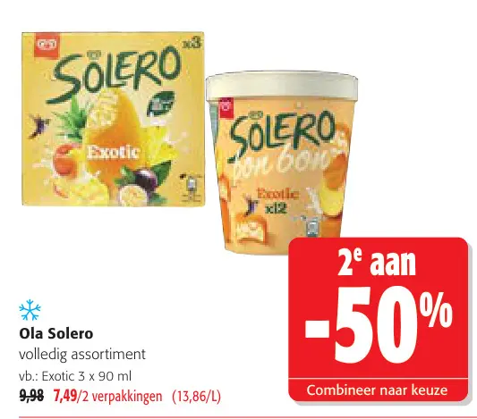 Promotie: Solero