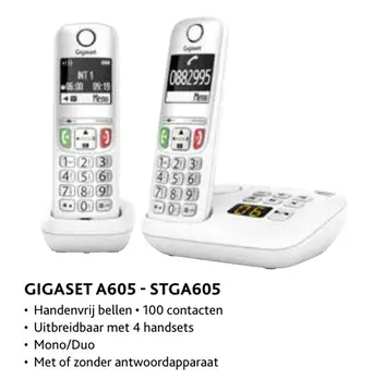 Aanbieding: Gigaset a605 - stga605