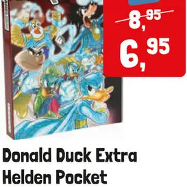 Aanbieding: Donald Duck Extra Helden Pocket, 374 pagina's