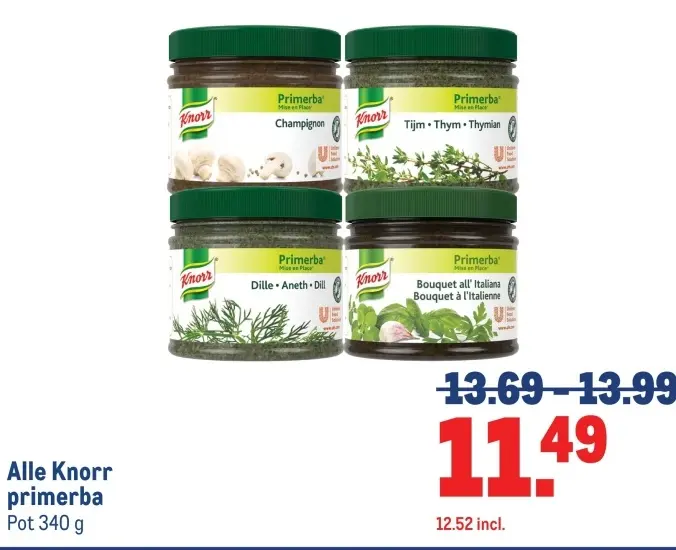 Aanbieding: Alle Knorr primerba