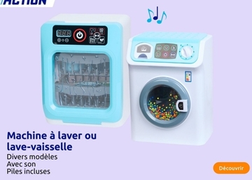 Offre: Machine à laver ou lave-vaisselle