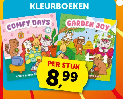 Promotie: Kleurboeken