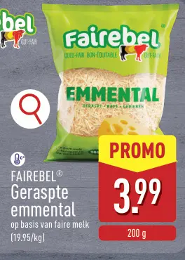 Promotie: Geraspte emmental