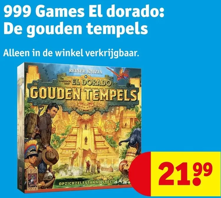 Aanbieding: El dorado: De gouden tempels