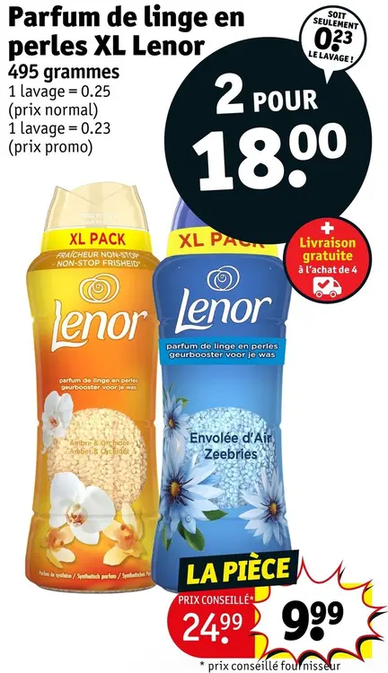 Offre: Parfum de linge en perles XL