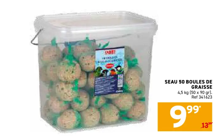 Offre: Boules de graisse