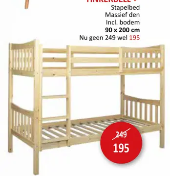Aanbieding: Stapelbed