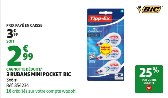 Aanbieding: Rubans mini pocket