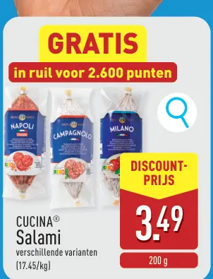 Promotie: Salami