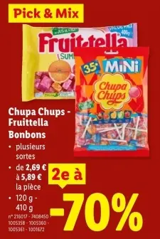 Offre: Bonbons