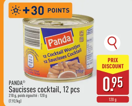 Offre: Saucisses cocktail, 12 pcs