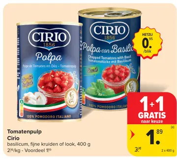 Aanbieding: Tomatenpulp