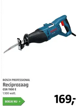 Aanbieding: Reciprozaag GSA 1100 E