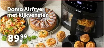 Aanbieding: Airfryer met kijkvenster