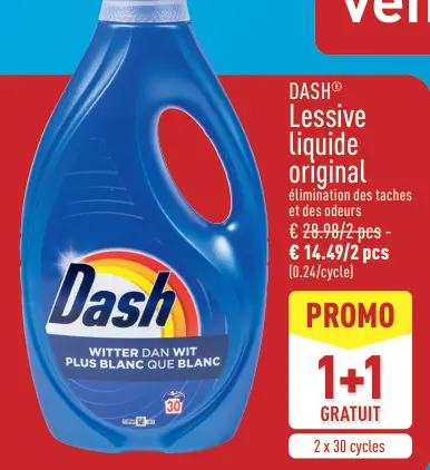 Offre: Lessive liquide original