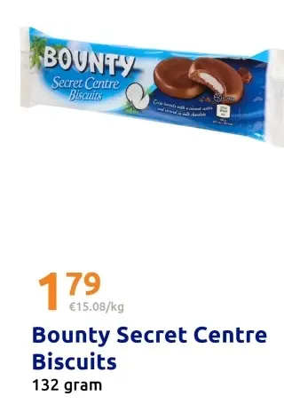 Aanbieding: Bounty Secret Centre Biscuits