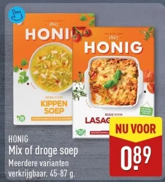 Aanbieding: Mix of droge soep