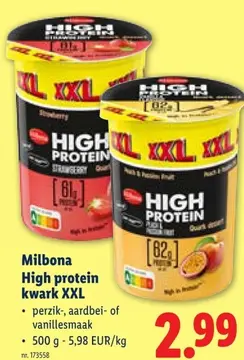 Aanbieding: High protein kwark XXL