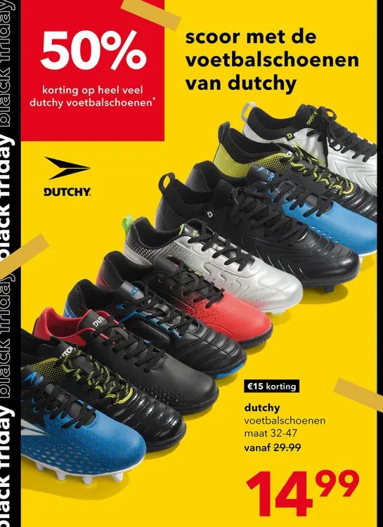 Aanbieding: voetbalschoenen