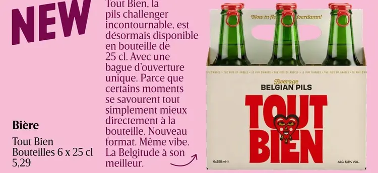 Offre: Bière Tout Bien