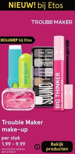 Aanbieding: Touble Maker make-up