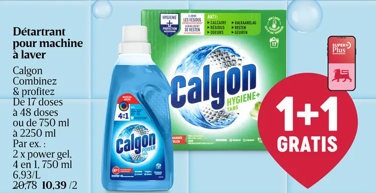 Offre: Détartrant pour machine à laver Calgon