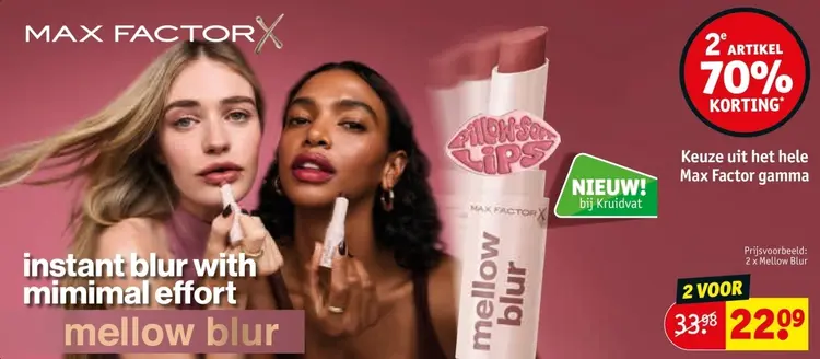Promotie: Alles van Max Factor